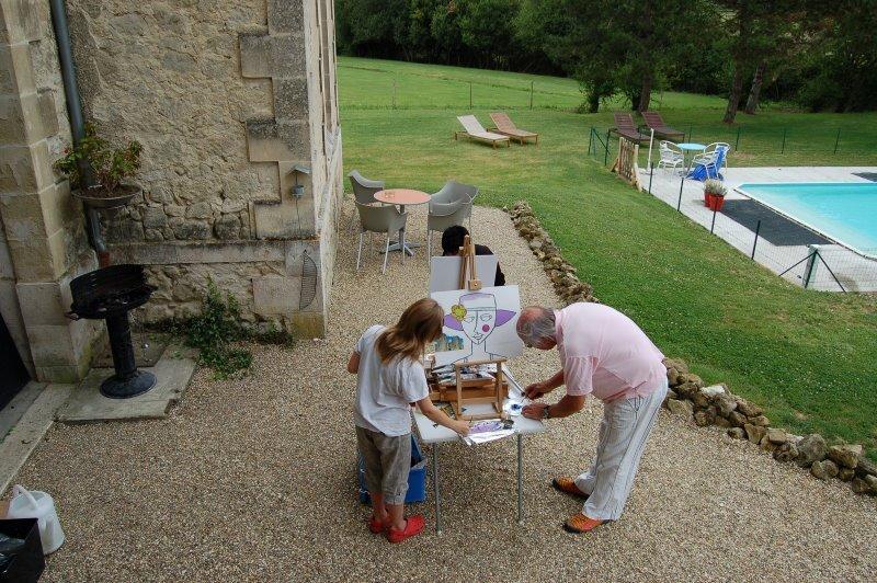 La Vieille Ecole Bed & Breakfast Bourgougnague Dış mekan fotoğraf
